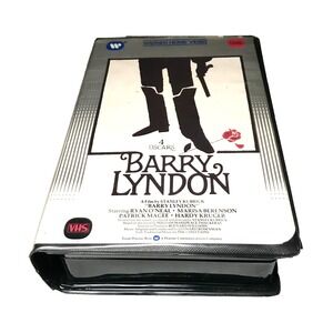 Barry Lyndon VHS Clamshell First Home Video Release 2 Tapes